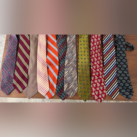Men's Multicolor Tie Set - Picture 1 of 8
